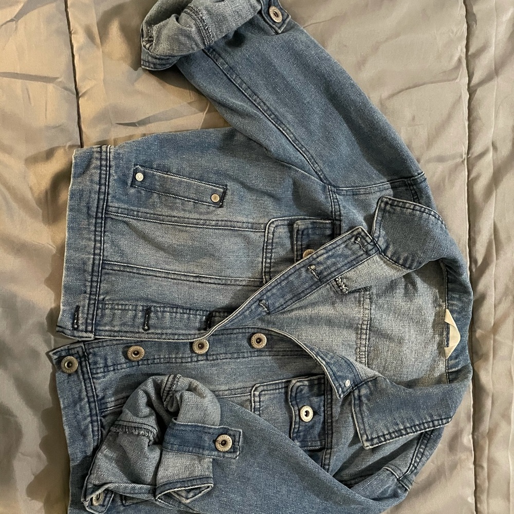 Cropped Jean Jacket
